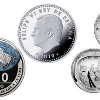 Colección completa de plata 50 Aniversario de la llegada a la luna. cARTEm COINS