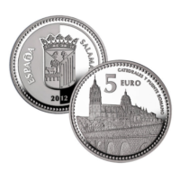 Caras. Capitales de Provincia y Ciudades Autónomas – Salamanca – 4 reales de plata. cARTEm COINS.